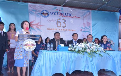 Syukuran Penamatan Tahun Pelajaran 2025/2026, SMAN 2 Manado Lepas 232 Lulusan Angkatan ke-63